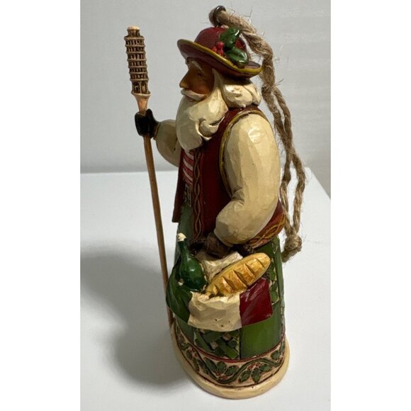 Jim Shore Italian Santa Ornament Heartwood Creek Santas Around the World 2011 - Picture 5 of 9